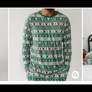 Little Sleepies Men’s Mickey mouse Fair isle Pajamas